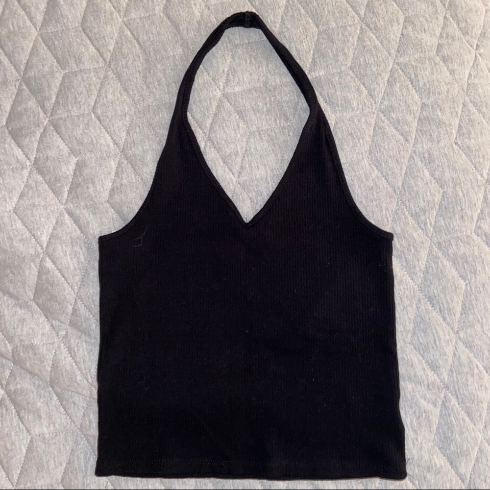 NWOT! American Eagle Halter Top - Black - Medium
